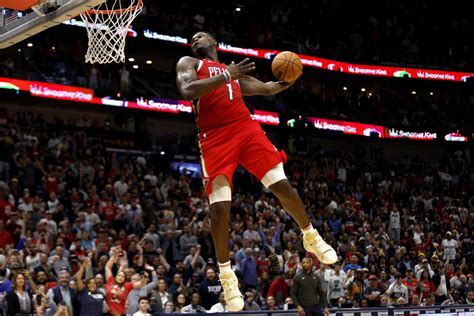 zion williamson pelicans dunk